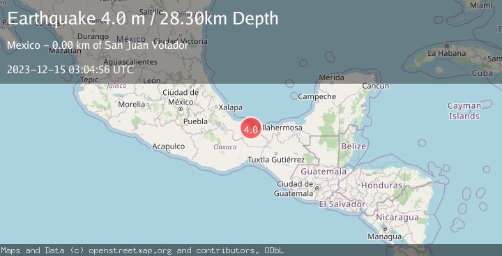 Map of VERACRUZ, MEXICO