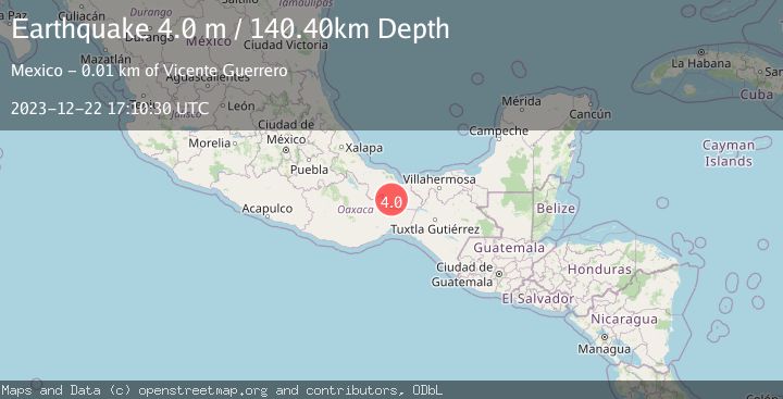 Map of VERACRUZ, MEXICO