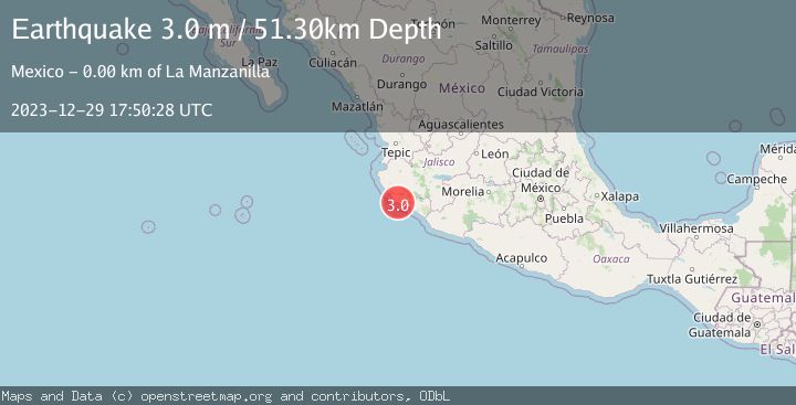 Map of JALISCO, MEXICO