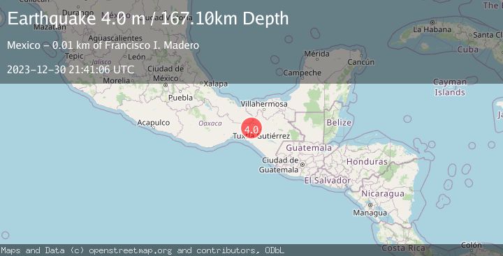 Map of CHIAPAS, MEXICO