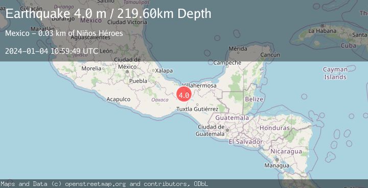 Map of VERACRUZ, MEXICO