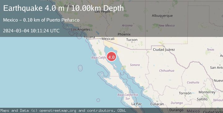 Map of GULF OF CALIFORNIA