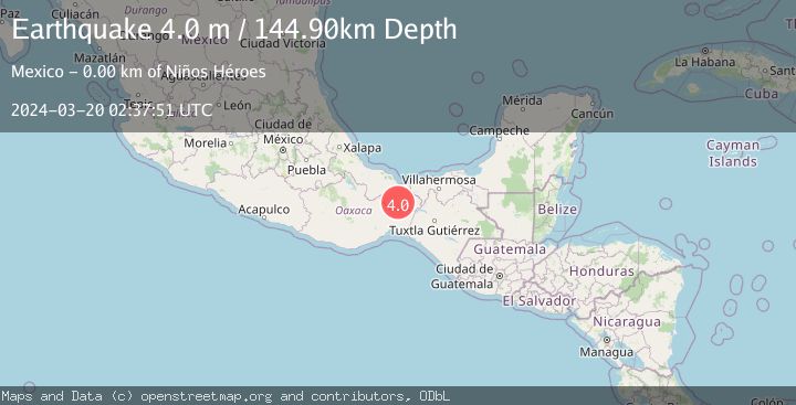 Map of VERACRUZ, MEXICO