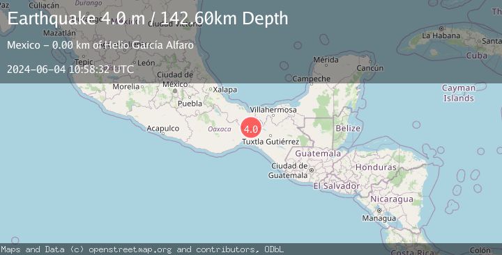 Map of VERACRUZ, MEXICO