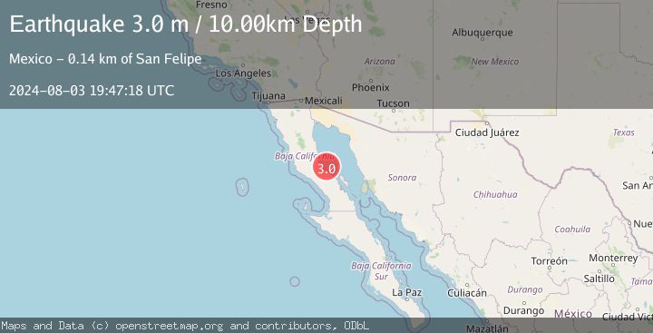 Map of GULF OF CALIFORNIA