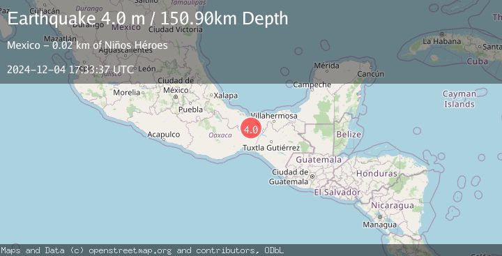 Map of VERACRUZ, MEXICO