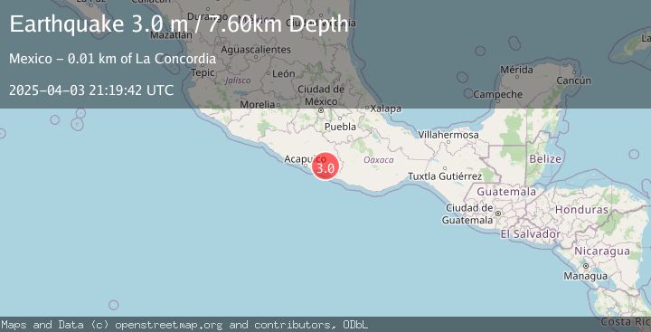 Map of GUERRERO, MEXICO