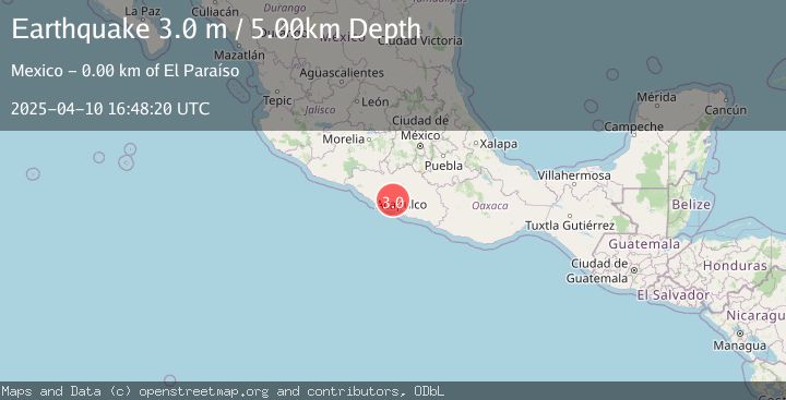 Map of GUERRERO, MEXICO