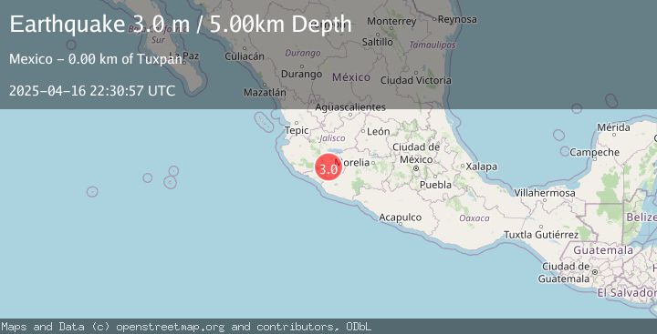 Map of JALISCO, MEXICO