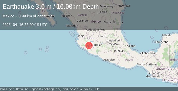 Map of JALISCO, MEXICO