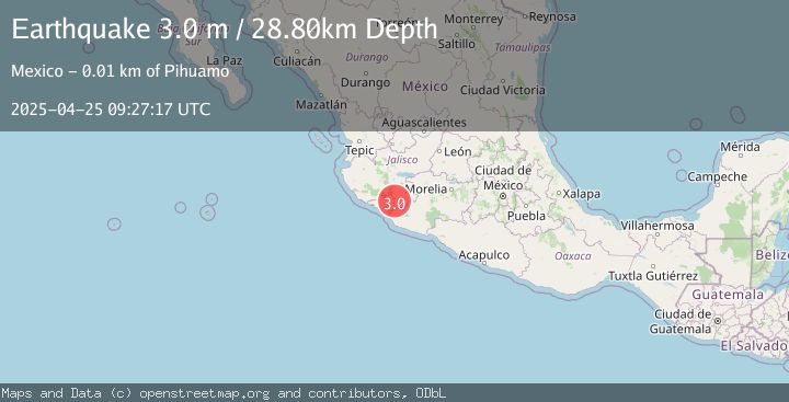 Map of JALISCO, MEXICO