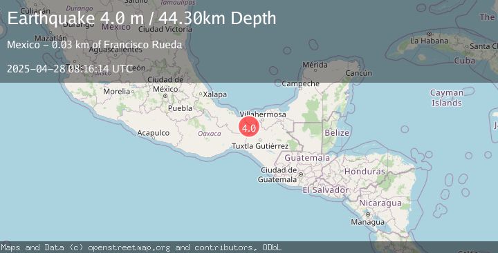 Map of VERACRUZ, MEXICO