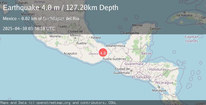 Map of VERACRUZ, MEXICO