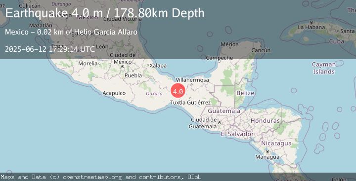 Map of VERACRUZ, MEXICO