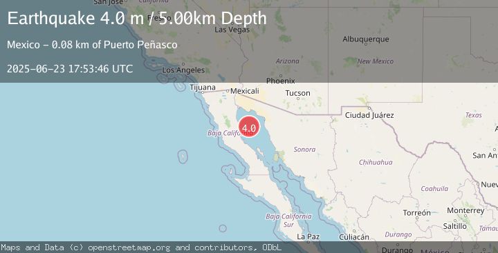 Map of GULF OF CALIFORNIA