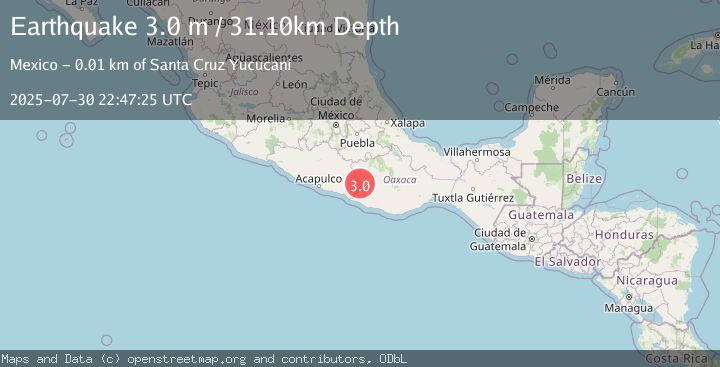 Map of GUERRERO, MEXICO