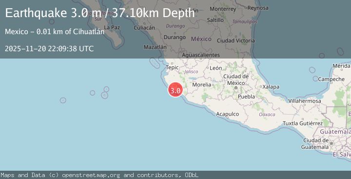 Map of JALISCO, MEXICO