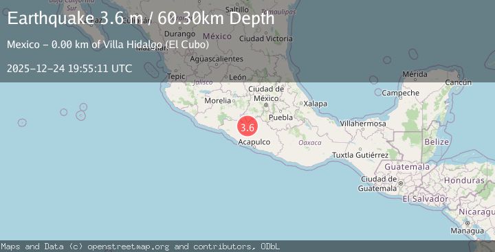 Map of GUERRERO, MEXICO