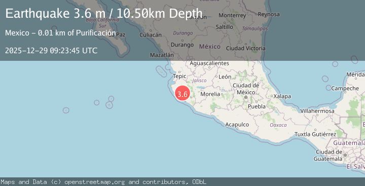 Map of JALISCO, MEXICO