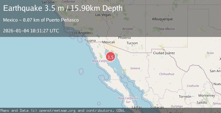 Map of GULF OF CALIFORNIA