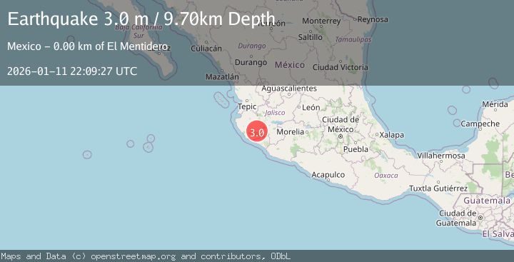 Map of JALISCO, MEXICO