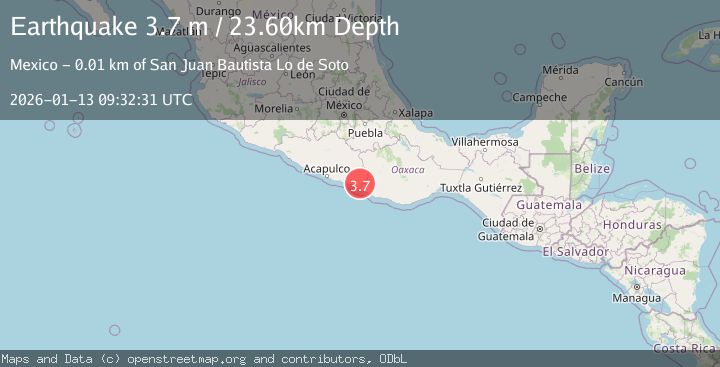 Map of GUERRERO, MEXICO