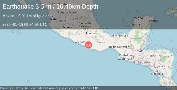 Map of GUERRERO, MEXICO