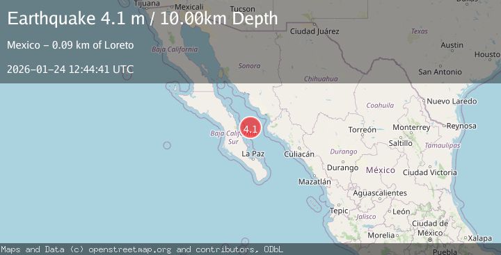 Map of GULF OF CALIFORNIA