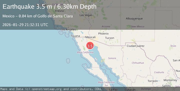 Map of GULF OF CALIFORNIA