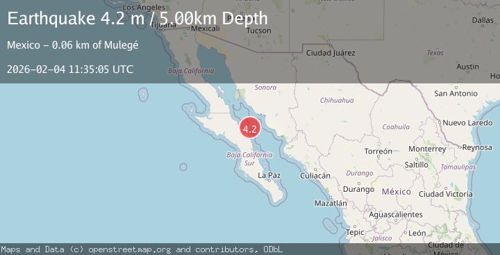 Map of GULF OF CALIFORNIA