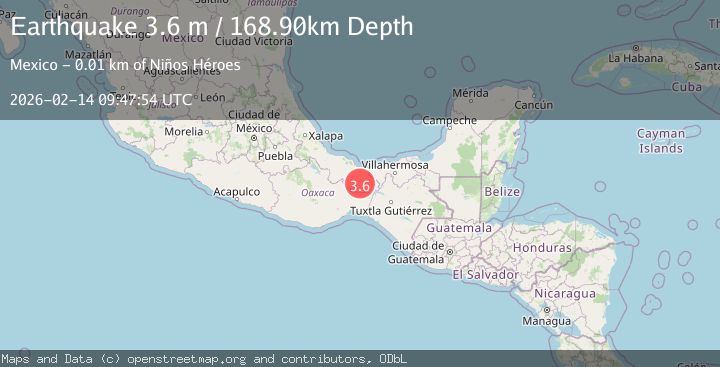 Map of VERACRUZ, MEXICO