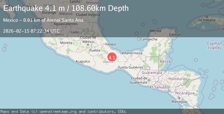 Map of VERACRUZ, MEXICO