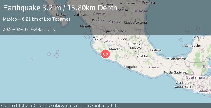 Map of COLIMA, MEXICO