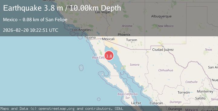Map of GULF OF CALIFORNIA
