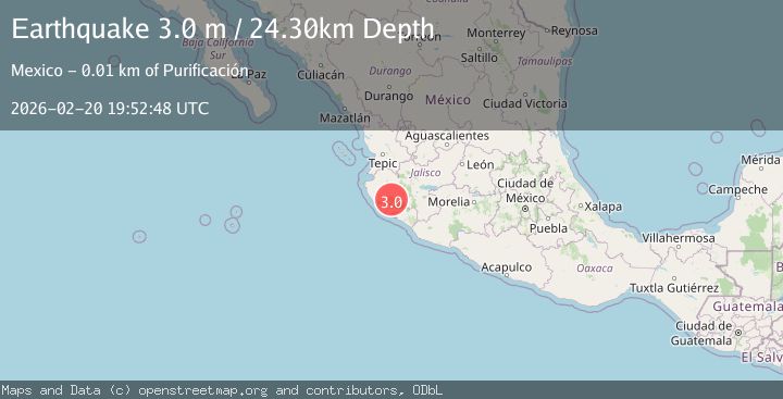 Map of JALISCO, MEXICO