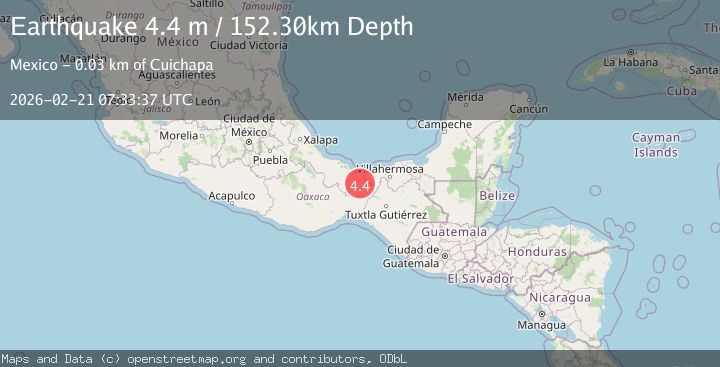 Map of VERACRUZ, MEXICO