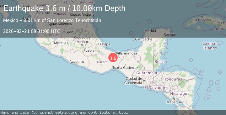 Map of VERACRUZ, MEXICO