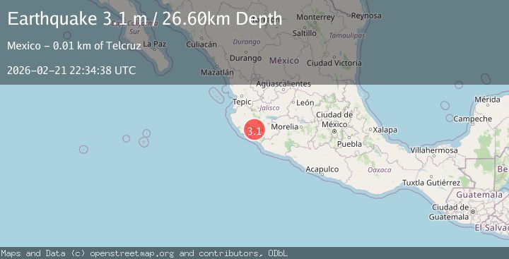Map of JALISCO, MEXICO