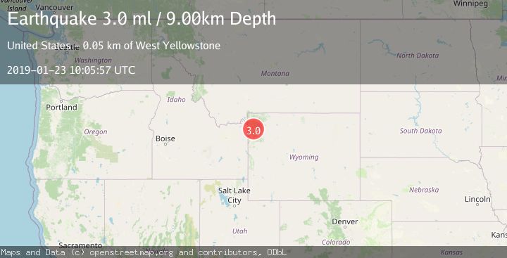 Map of YELLOWSTONE NAT. PARK, WYOMING