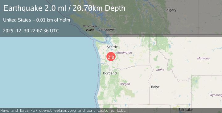 Map of PUGET SOUND REGION, WASHINGTON