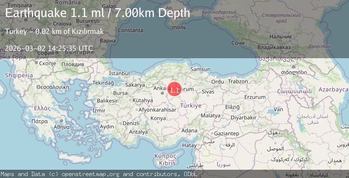 Map of CENTRAL TURKEY