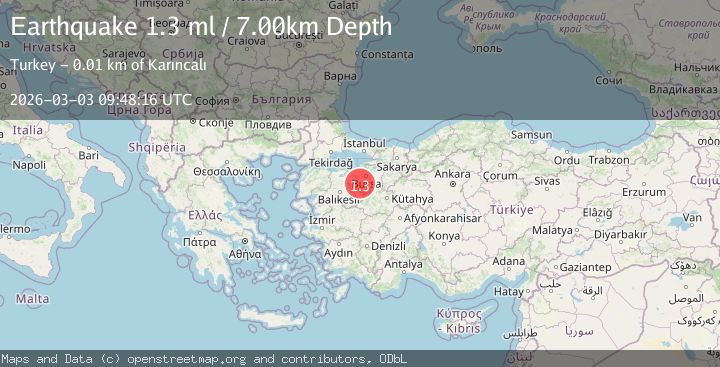 Map of WESTERN TURKEY