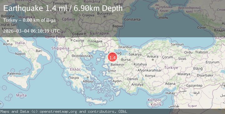 Map of WESTERN TURKEY