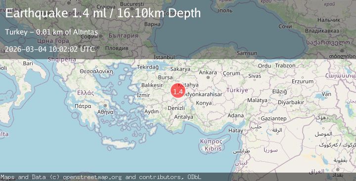Map of WESTERN TURKEY