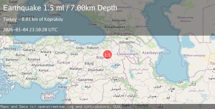 Map of EASTERN TURKEY