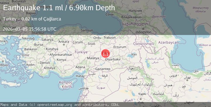 Map of EASTERN TURKEY