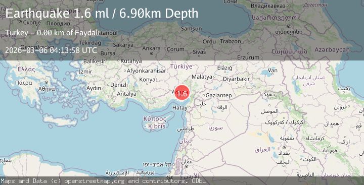 Map of CENTRAL TURKEY