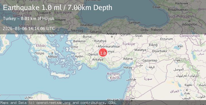 Map of WESTERN TURKEY