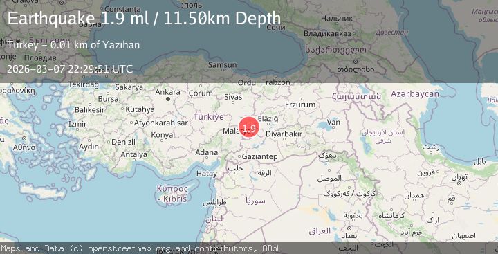 Map of EASTERN TURKEY