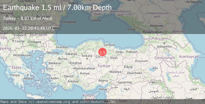 Map of CENTRAL TURKEY